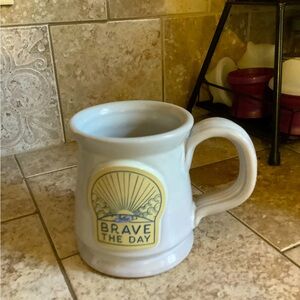Deneen Pottery “Brave the Day” Mug